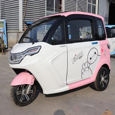 China Fabric high quality and high factor safety KEYU small electric car for sale