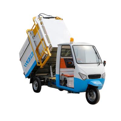 China High quality machinery repair shops and high value mini electric tricycle vehicle garbage collection cleaning truck for sale