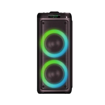 China Original LED flashing light CQA speaker partybox300 Blue-tooth outdoor activities noises system equipment DJ audio speakers with tweeter for sale