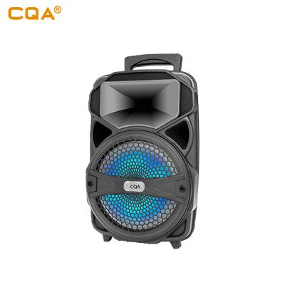 China CQA wireless 8 inch active portable speaker cart speaker jb style speaker for sale