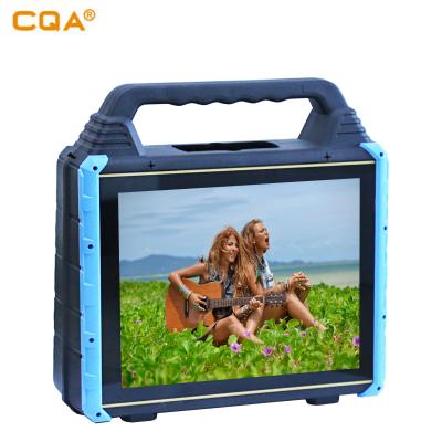 China Video Call CQA Multimedia Screen Speaker System With Wireless Microphone And WiFi Function for sale