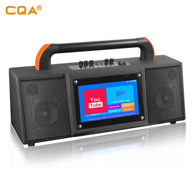 China Video Call CQA Touch Screen Portable Speaker With WiFi Android Function for sale