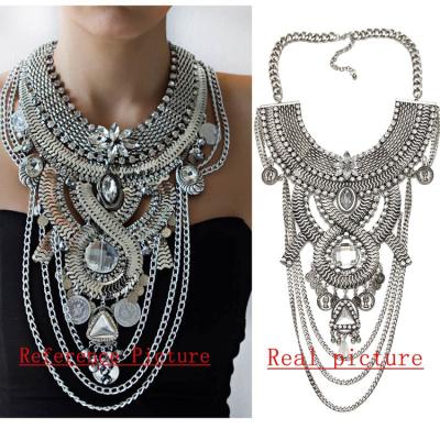 China Wholesale Luxury Fashion Retro ALLOY New Style Foreign Trade Women's Multilayer Necklaces for sale