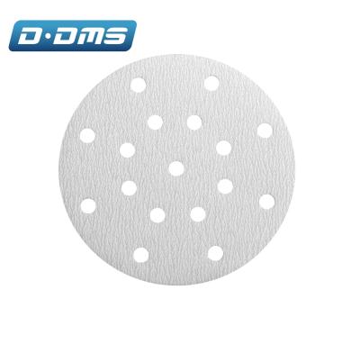 China King Abrasives Best Selling 150mm 6 Inch Hook And Loop 17 Hole Sanding Discs for sale