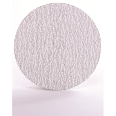 China Vehicle Factory Sale 125mm White Alumina Oxide Disc Sandpaper Polishing Disc Metal Wood Abrasive Stone for sale