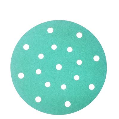 China Remove small dust bestsellers wholesale Emery Sanding Disc Abrasive Disc green manufacturers for sale