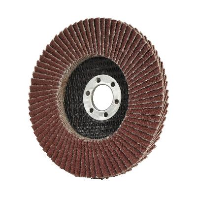 China Remove Small Dust King 5 Abrasive Metal And Steel 27 Inch Alumina Fin Abrasive Grinding Disc With Fiberglass Covers for sale