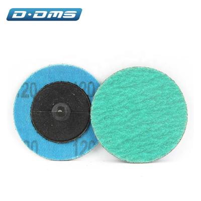 China 2 Inch Zirconia Steel Disc Metal Quick Change Disc Abrasive for Metal and Steel with Plastic Screw Thread for sale