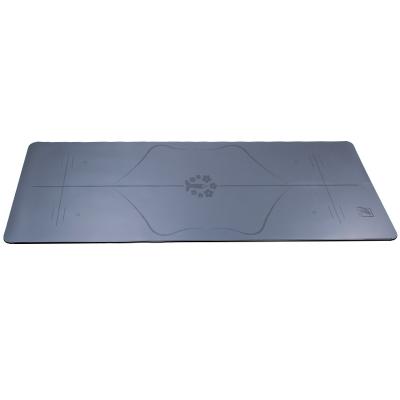 China Waterproof Waterproof PU Natural Rubber Yoga Mat For Yoga And Exercise for sale