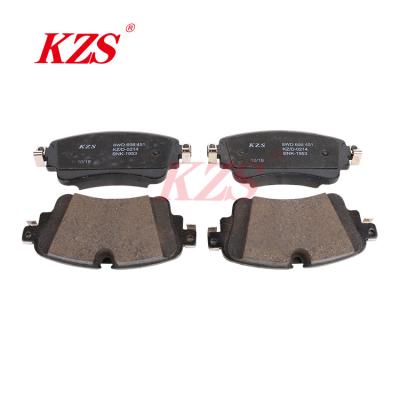 China Semi-metal chamfered 451 brake pads8WD698451 8WD 698 semi-metal brake muffler for sale