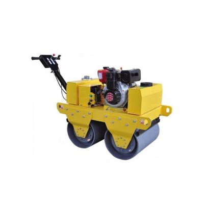 China YHM-550d Double Drum Walk Behind Soil Vibratory Steel Roller for sale