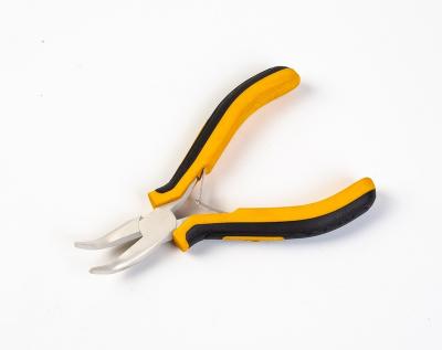 China 4.5 inch MULTI FUNCTIONAL mini bent nose pliers with professional quality meet different customer different requirement for sale