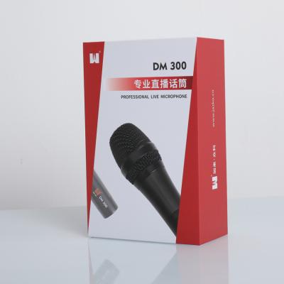 China Professional Handheld Microphone Portable Handheld Dynamic Podcast Microphone with XLR Output and Microphone Cable for sale