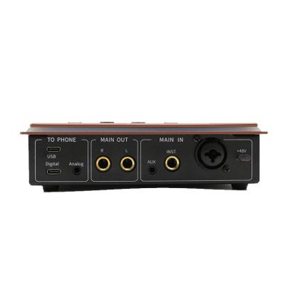 China USB audio interface OEM low sound and low noise OEM distortion with 8 sound effects and 12 electronic music VD8 for sale