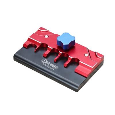 China Metal Toy Tool ustarUA-90184 Gouda Model Model Etching Chip Making Precision Multiple Auxiliary Bending Bench Clamp for sale