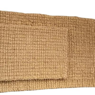 China Natural modern farmhouse and sustainable coconut shell fiber mat backed with coconut shell mat at entrance for sale