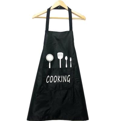 China Wholesale Men Women Restaurant Waitress Waist Cleaning Apron With Logo Custom for sale