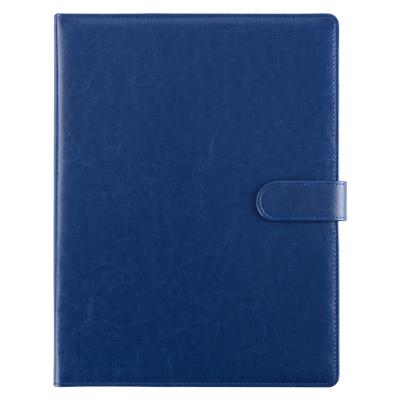 China PU Executive PU Leather A4 File Folders With Metal Clip for sale