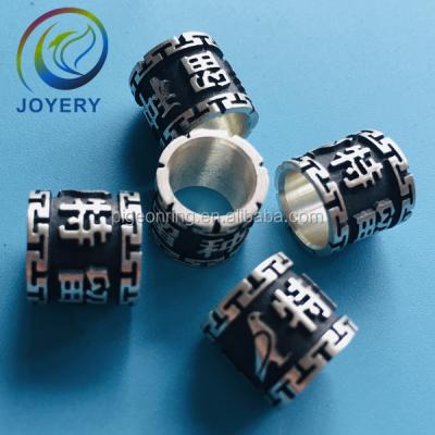 China High Quality 925 Viable Silver Gold Pigeon Rings Bird Rings Bird Bands Poultry Leg Band Chicken Ring for sale