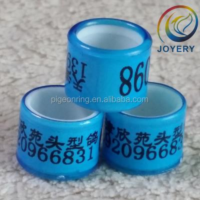 China European Country Clubs Viable High Quality Plastic Pigeon Rings New Model Pigeon Ring for sale