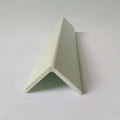 China Pultrusion Fiberglass Glass Fiber Reinforced Plastic FRP GRP L Shape Angle Steel Bar Corner Profile for sale