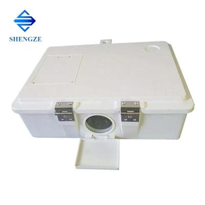 China 430*315*250mm IP54 Insulation SMC Molding Fiberglass Water Meter Enclosure Box FRP Electrical Case for sale