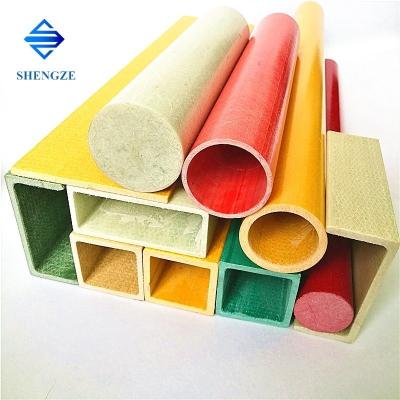 China Fiberglass Phenolic Tube GRP GRP Low Smoke and Superior Fire Resistance for sale