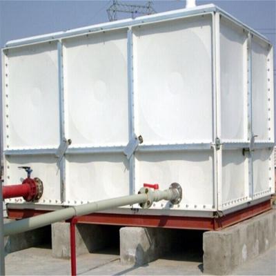 China Combined Modular FRP SMC Pressed Sectional Water Storage Tank 10m3 100m3 500m3 for sale