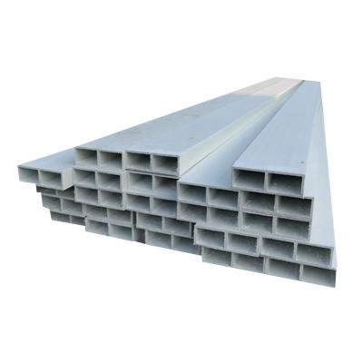 China Pole Fiberglass Rectangular FRP Square Tube for sale