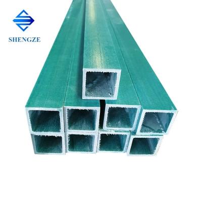 China FRP Fiberglass Pultruded Square Tube Anticorrosive for sale