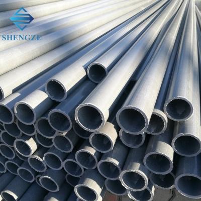 China High Strength Fiberglass Pultruded Profiles Product GRP Rectangular Hollow Square Tube FRP Round Pipe for Building Material for sale