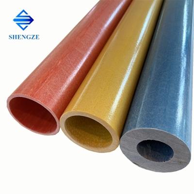 China FRP Pultruded Profiles Fiberglass Rectangular Tube Clear GRP Square Tubes for Building Material for sale