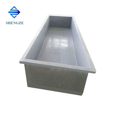 China GRP FRP Indoor Fiberglass Plastic Fish Tank for Aquaculture for sale