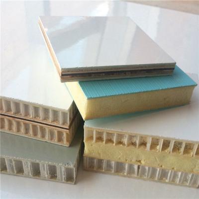 China FRP Fiberglass Reinforced PP Honeycomb Core Sandwich Composite Panel Sound Proof for sale