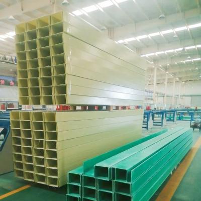 China FRP Polyurethane Fiberglass Profile Beams Rod Polyurethane Profile for sale