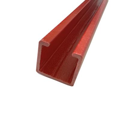 China FRP PV Support Fiberglass C/U Channel Structures Bracket for sale