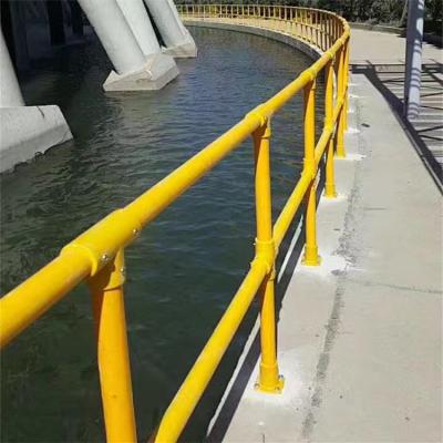 China Fiberglass Stadium Modular BMC Handrail Fence Panel Post for sale