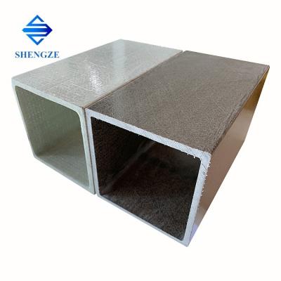 China Pultruded GRP Square Tube for sale