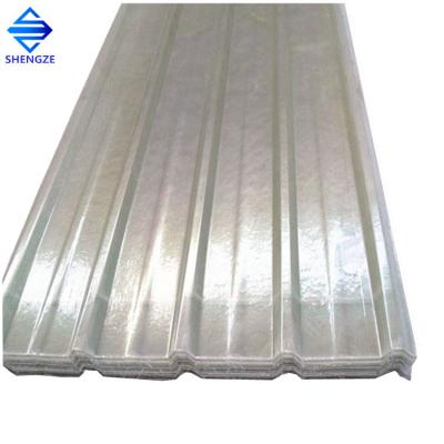 China UV Protection Hot Sale Fiber Glass Roofing Material FRP Flat Roofing Sheet for sale