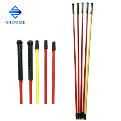 China Fiberglass FRP GRP Walking Cattle Stick/Prod/Goad/Alpenstock/Trekking Pole for Mountain Climbing for sale