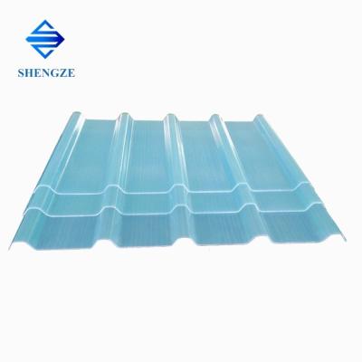 China Fireproof Transparent Fiber Glass Roof Sheet Corrugated Fibreglass Roofing Sheet FRP Roofing Sheet Price for sale