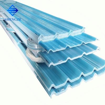 China 2mm Thickness Fiberglass FRP GRP Plastic Roof Skylight Sheet Panel for Steel Warehouse Greenhouses for sale