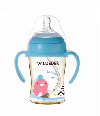 China High Quality Manufacturer Wholesale Baby Feeding Bottle BPA Free PPSU 240ml for sale