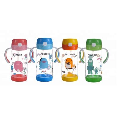 China BPA Free New Design Cute Baby Kids Standard Plastic Water Bottle for sale