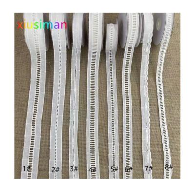 China Viable Small Size White Dress E010 Eyelet Cotton Lace Trim DIY Narrow Craft for sale