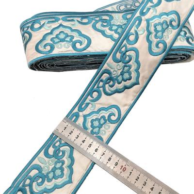 China Other ethnic style embroidery lace vintage cheongsam lace classic shoe bag material ribbon for sale