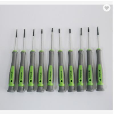 China Household Plastic Heavy Duty Hand Tools CRV Screwdriver Factory Tools Portable Socket Screwdriver Set With TPR Handle for sale