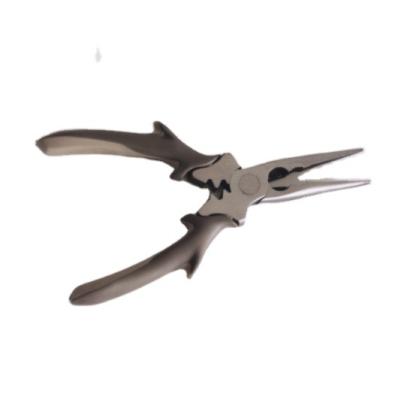 China New Cheap Stylish Carbon Steel MULTI FUNCTIONAL 4.5 Inch Long Needle Nose Clips Nose Clips for sale