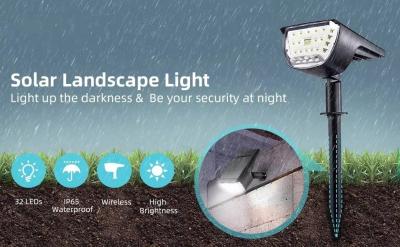 China Luces solares impermeables para jardín Función automática 6-8 horas Tiempo de carga en venta