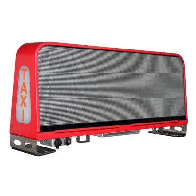 China car roof top p5 p6 hd roof car video advertising top taxi led display screen china for sale